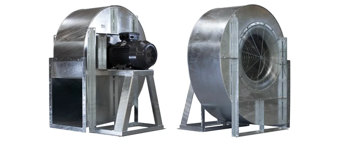 AGI-FRAME-Radialventilatoren zur Getreidebelüftung